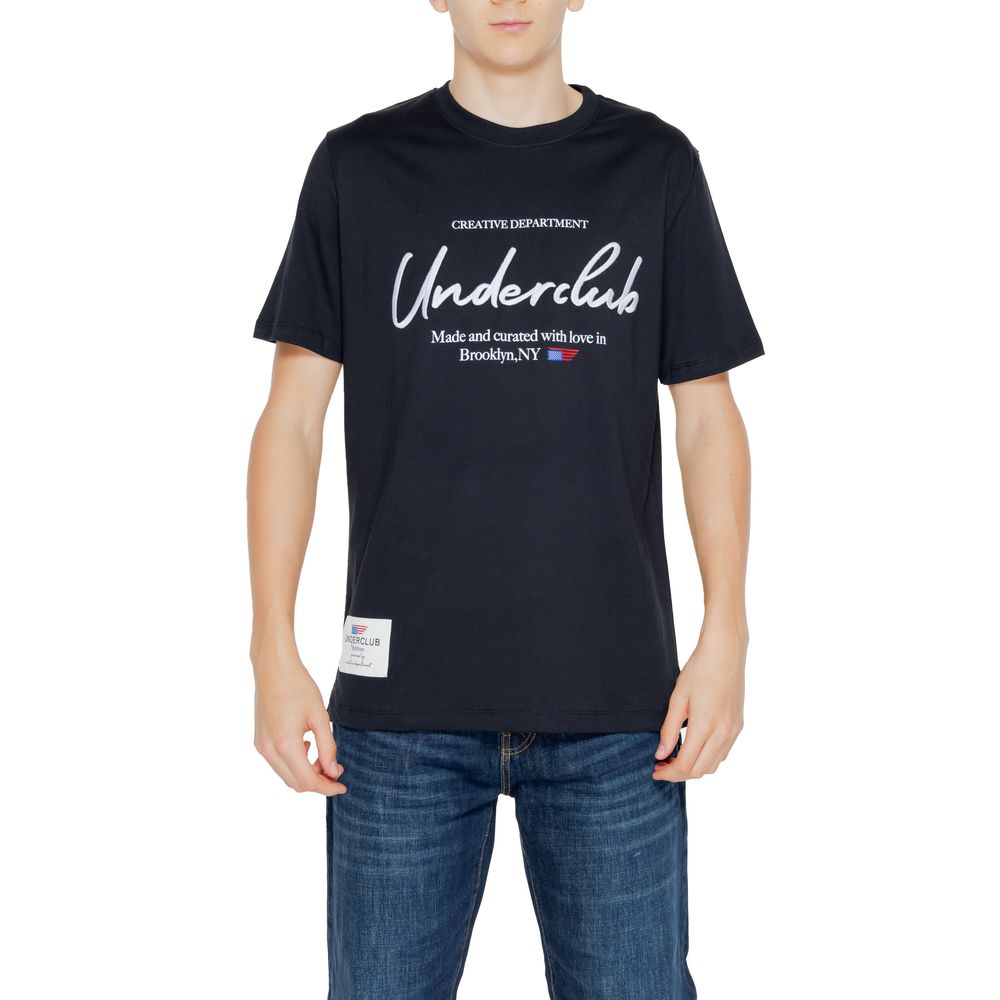 Underclub Sort Bomulds T-shirt