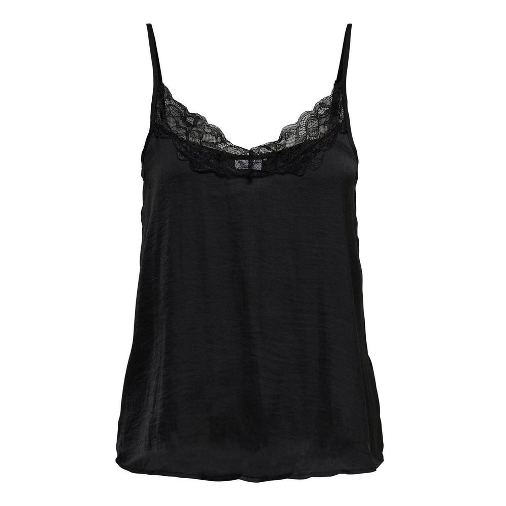 Jacqueline De Yong Sorte Polyester Toppe & T-shirt