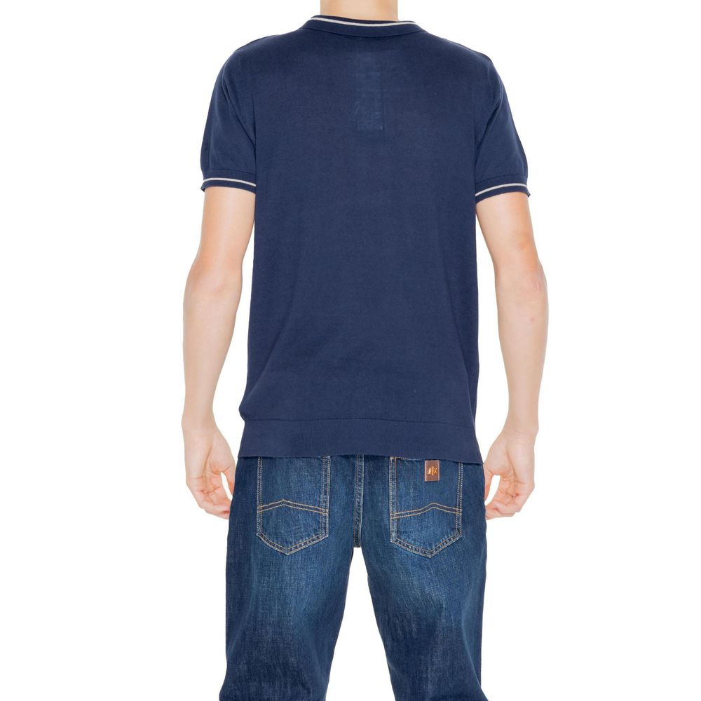 Hamaki-Ho Blå Bomulds T-shirt