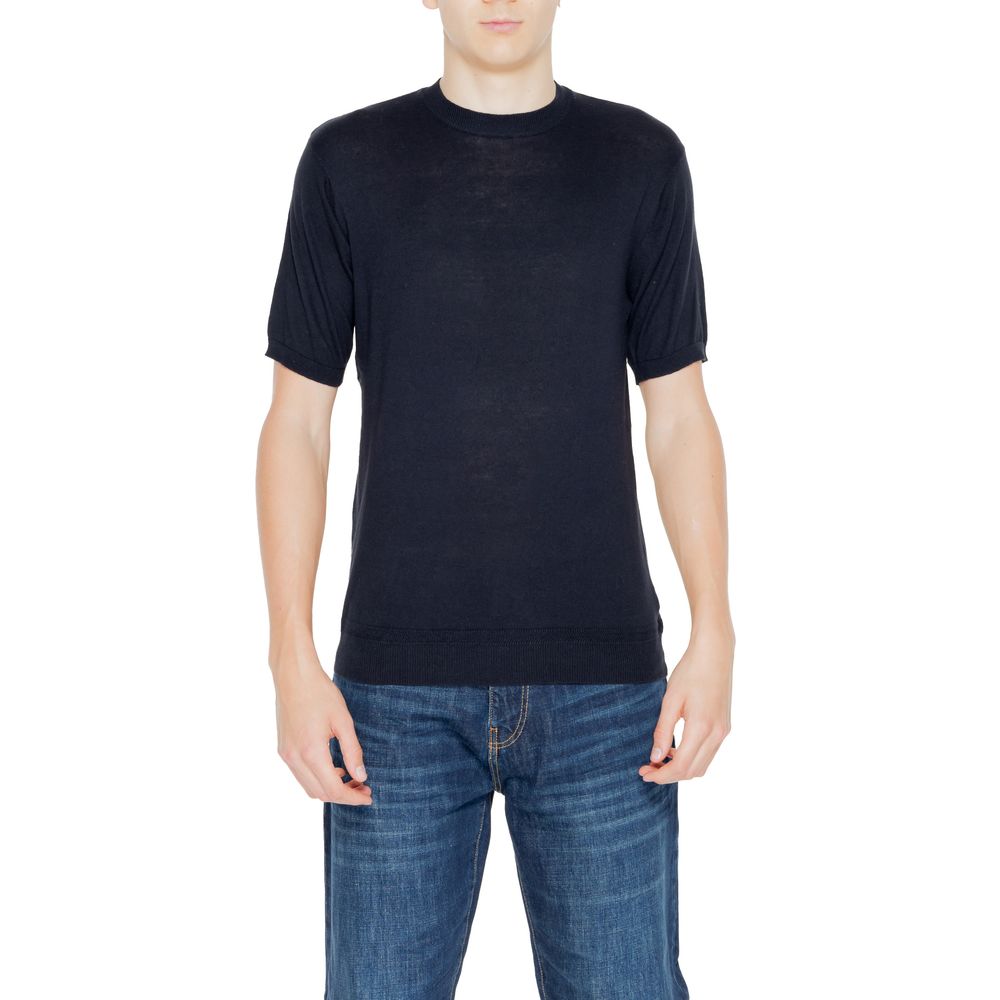Hamaki-Ho sort bomulds-T-shirt