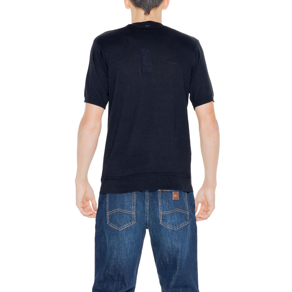 Hamaki-Ho sort bomulds-T-shirt