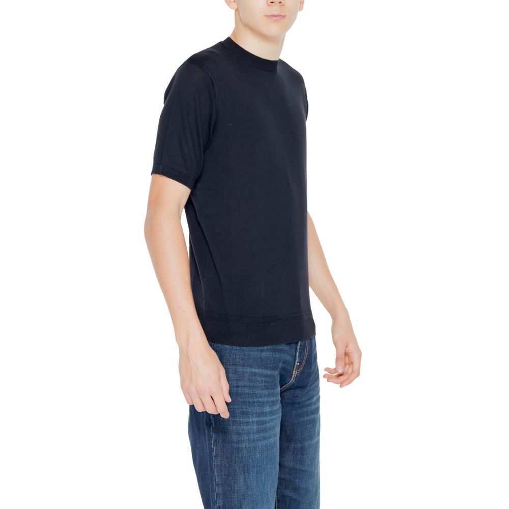 Hamaki-Ho sort bomulds-T-shirt