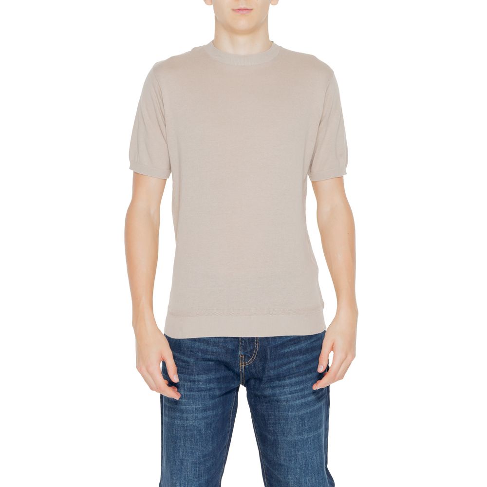 Hamaki-Ho Beige Bomulds T-shirt