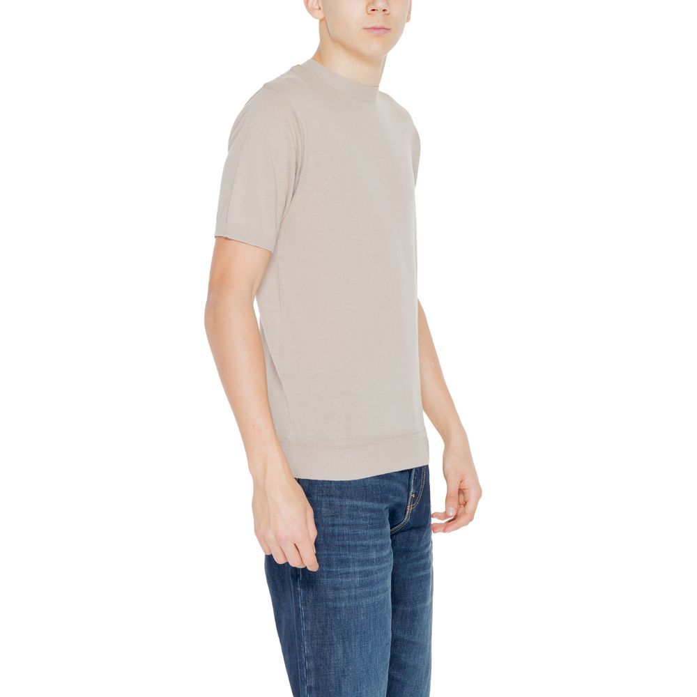 Hamaki-Ho Beige Bomulds T-shirt