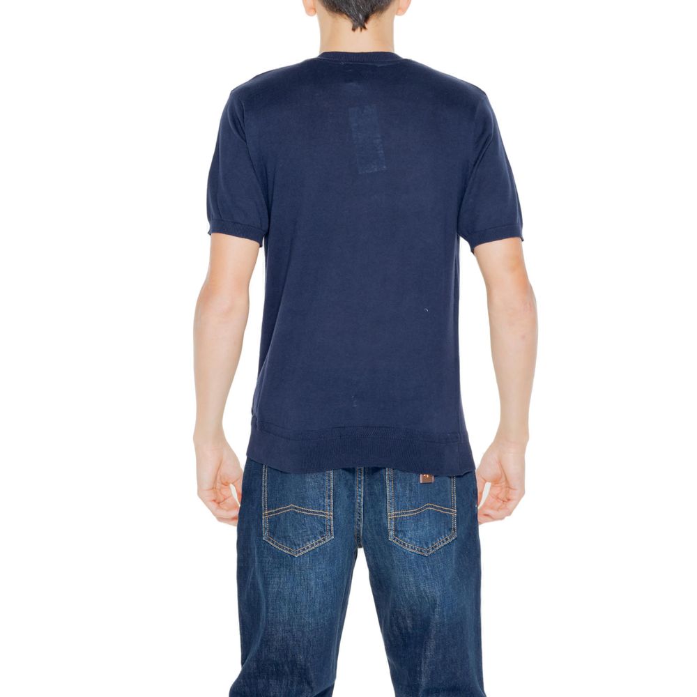 Hamaki-Ho Blå Bomulds T-shirt
