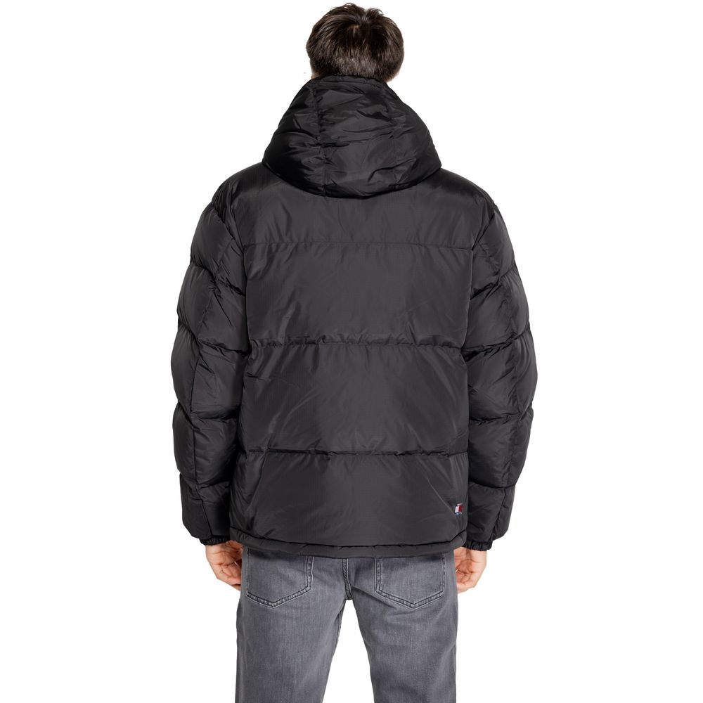 Tommy Hilfiger Jeans Sort jakke i genbrugspolyester