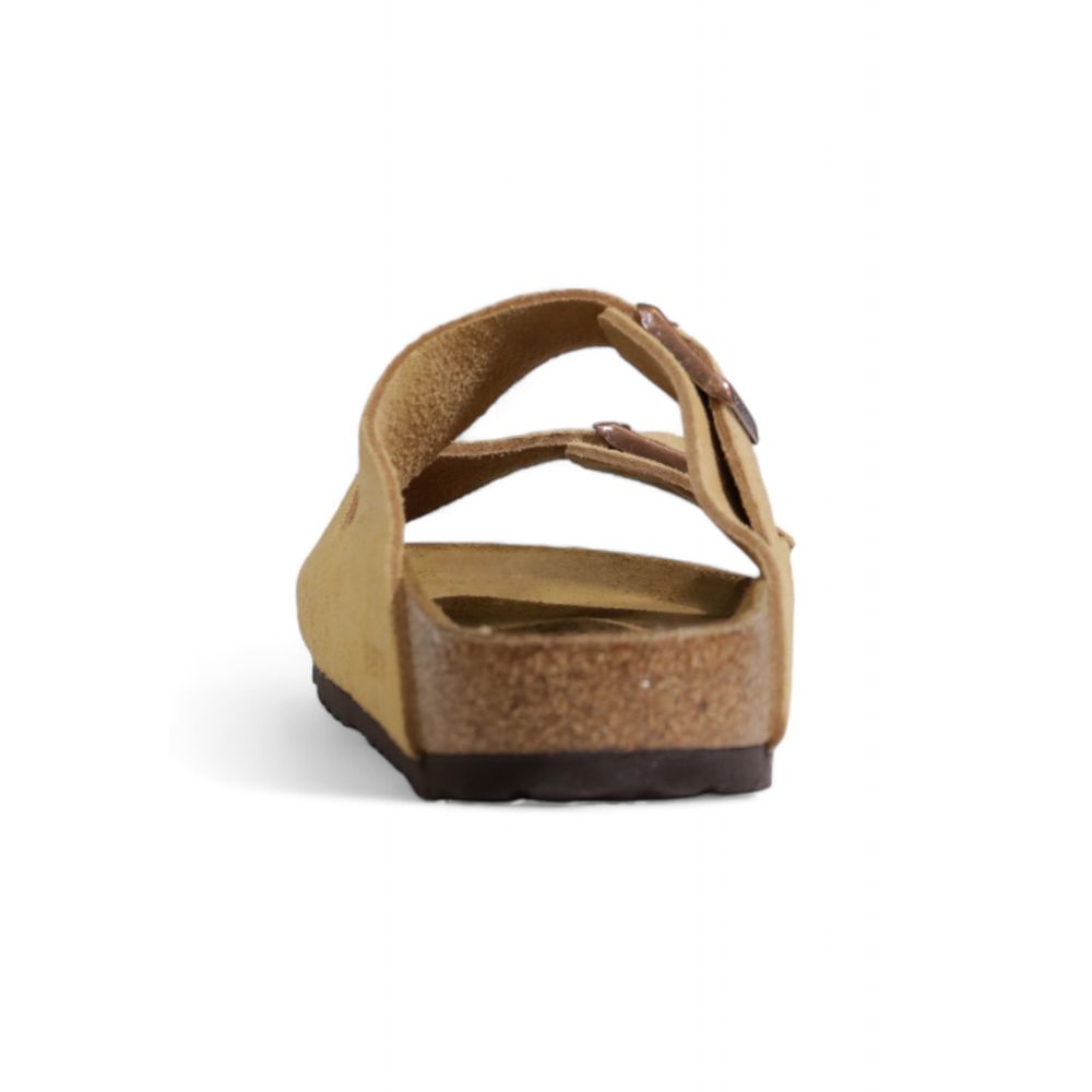 Birkenstock Beige ruskindssandaler