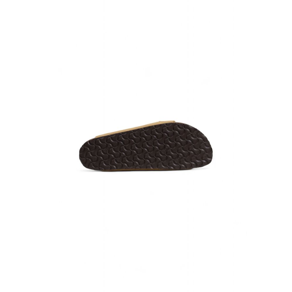 Birkenstock Beige ruskindssandaler
