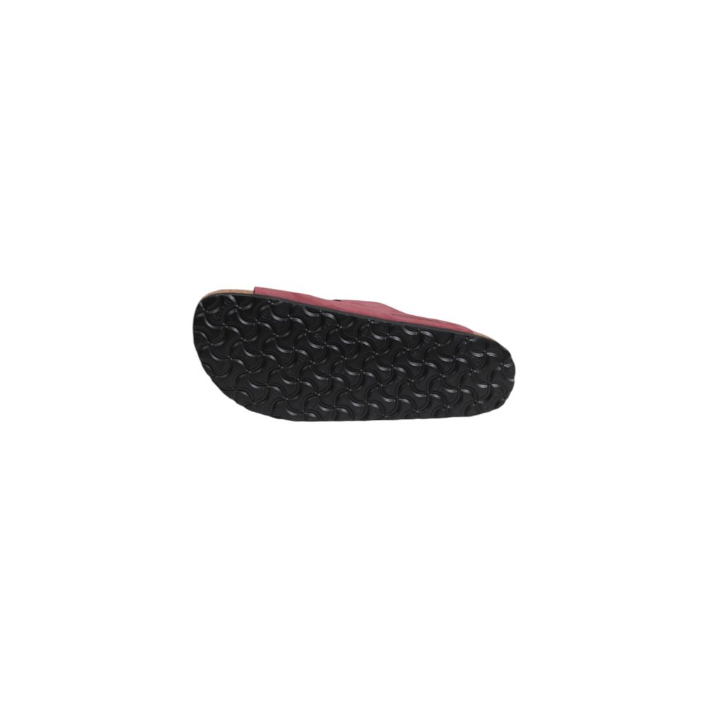 Birkenstock Pink Nubuc Læder Sandal