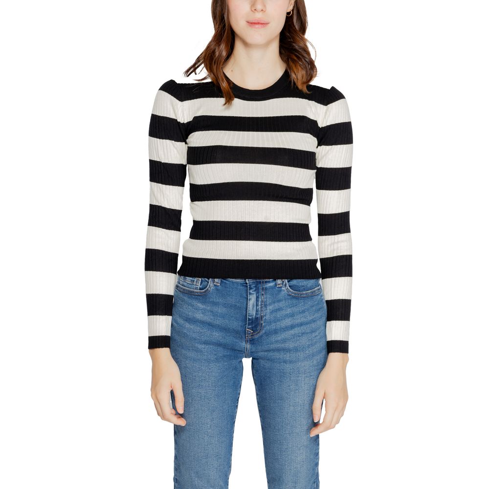 Jacqueline De Yong Sorte Viskose Toppe & T-shirt