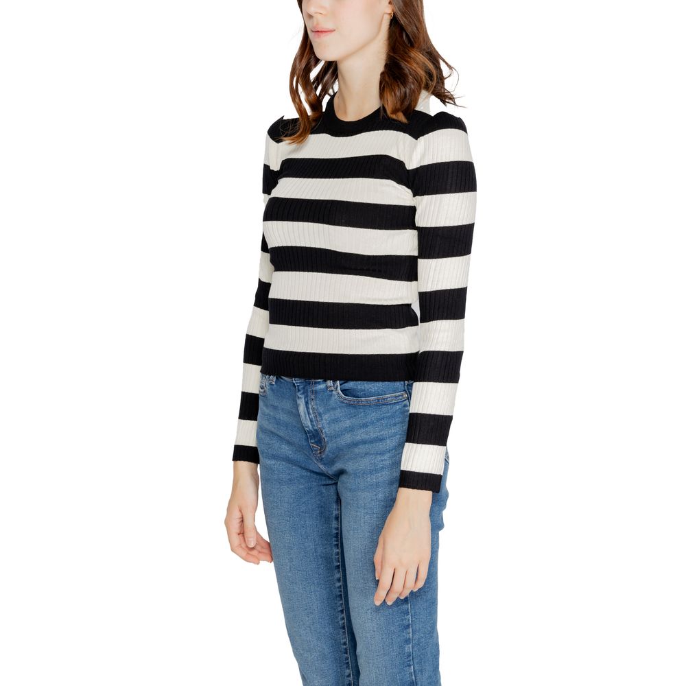 Jacqueline De Yong Sorte Viskose Toppe & T-shirt