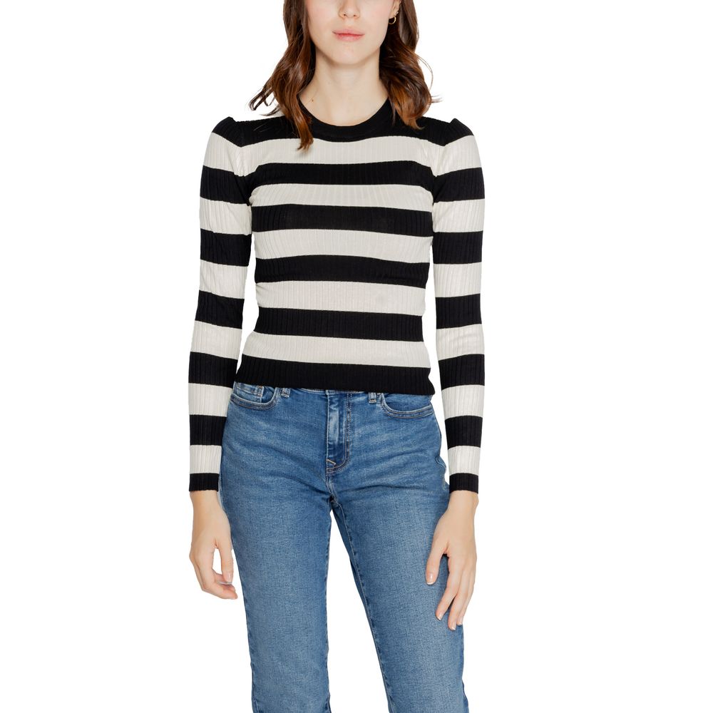Jacqueline De Yong Sorte Viskose Toppe & T-shirt