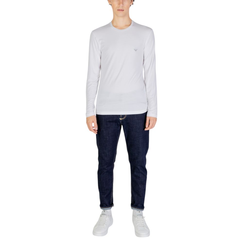 Emporio Armani Undertøj Hvid Modal Skjorte