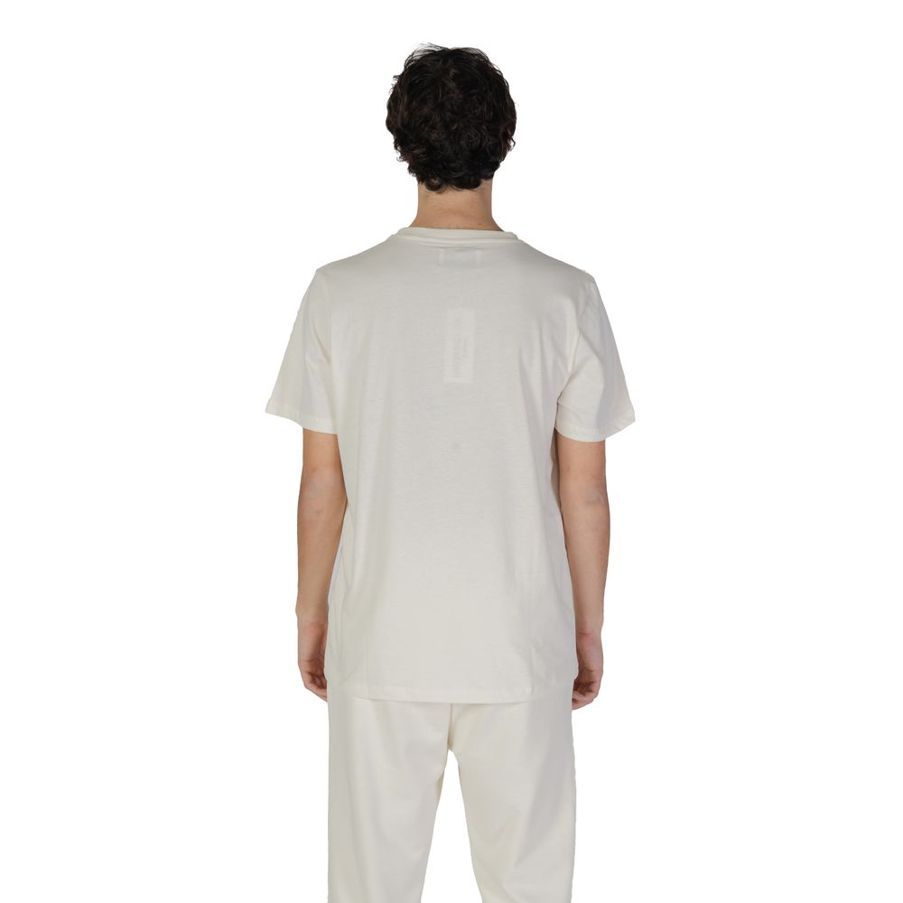 Underclub Cremefarvet Bomulds T-shirt