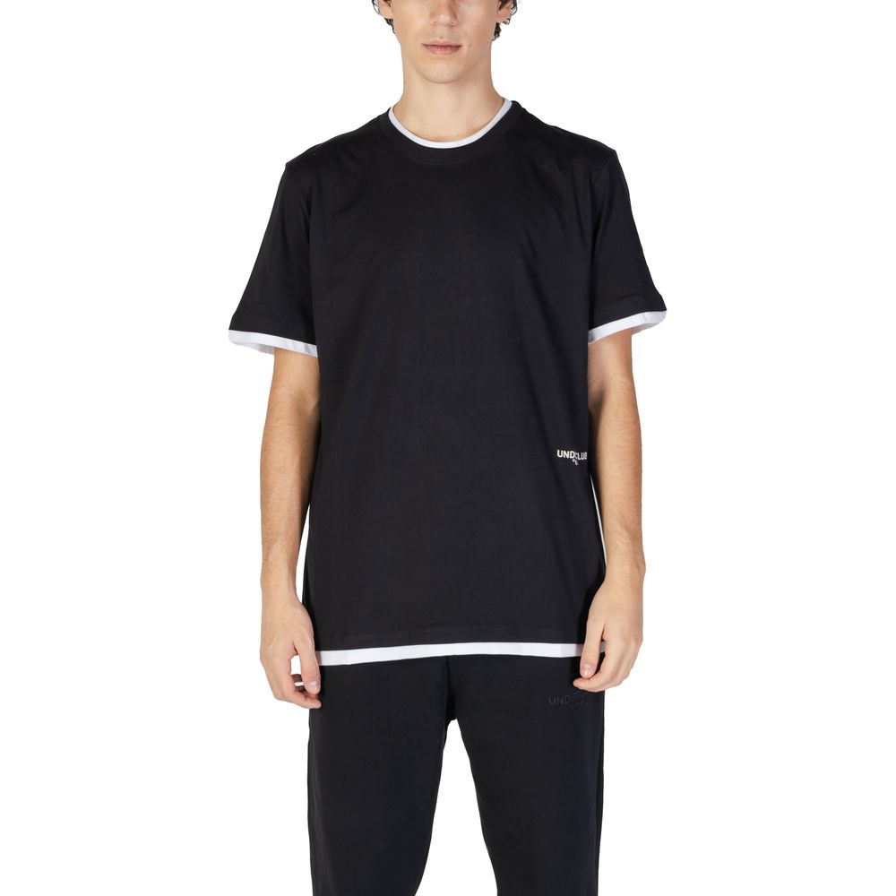 Underclub Sort Bomulds T-shirt