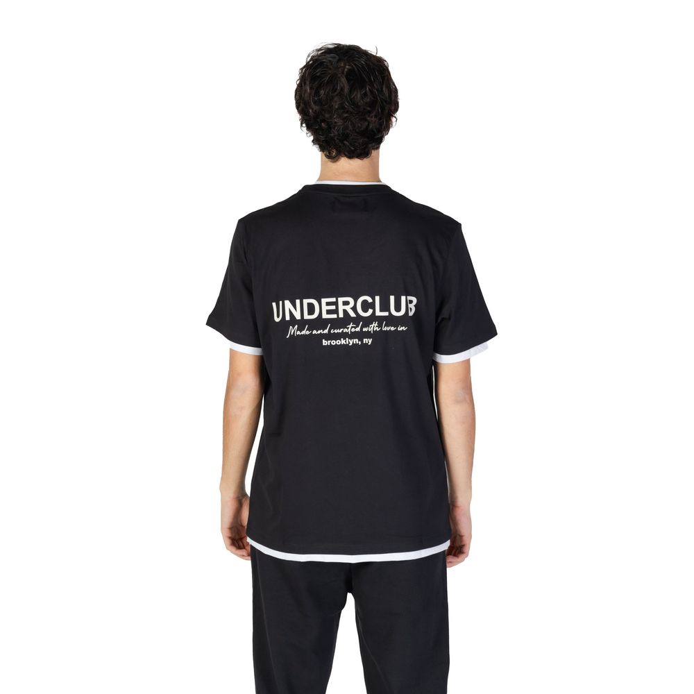 Underclub Sort Bomulds T-shirt