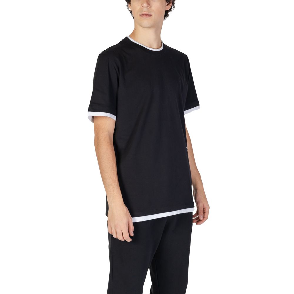 Underclub Sort Bomulds T-shirt