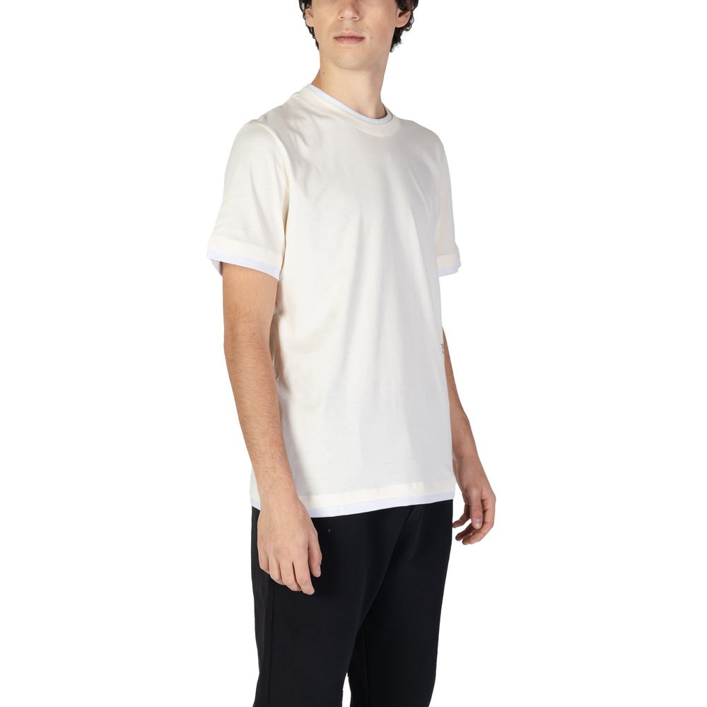 Underclub Cremefarvet Bomulds T-shirt