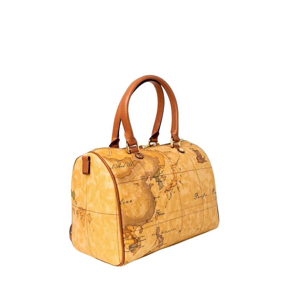 Alviero Martini Prima Classe Beige læderhåndtaske