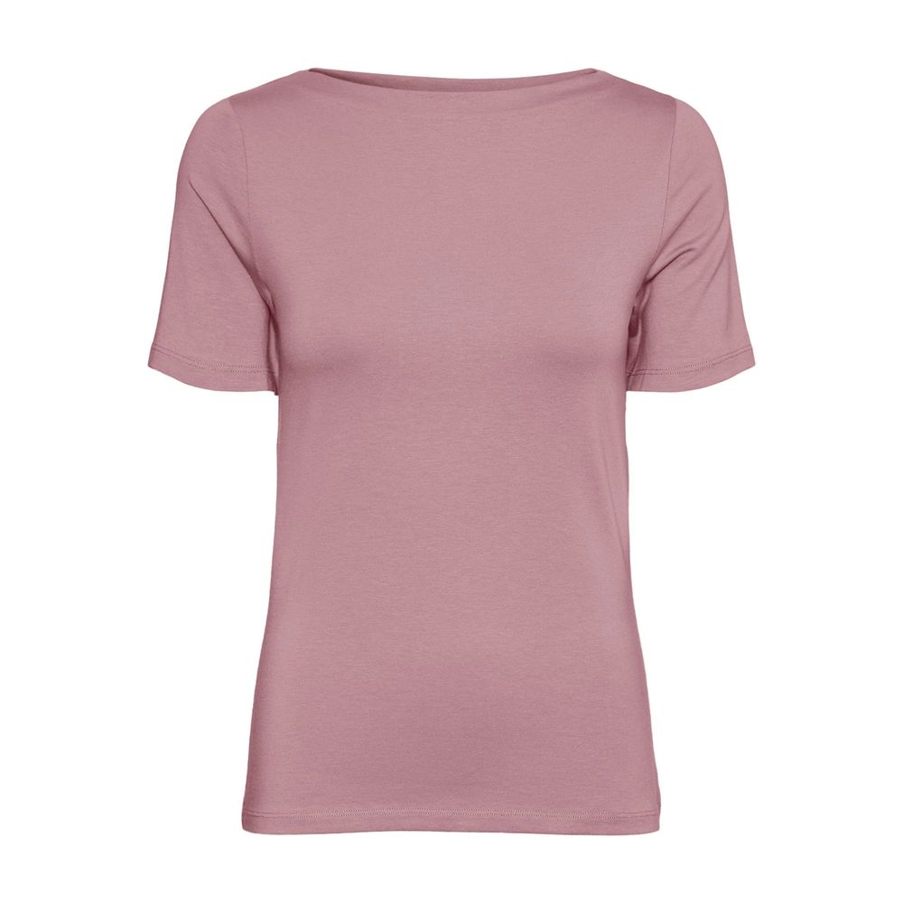 Vero Moda Lyserøde Viskose Toppe & T-shirt