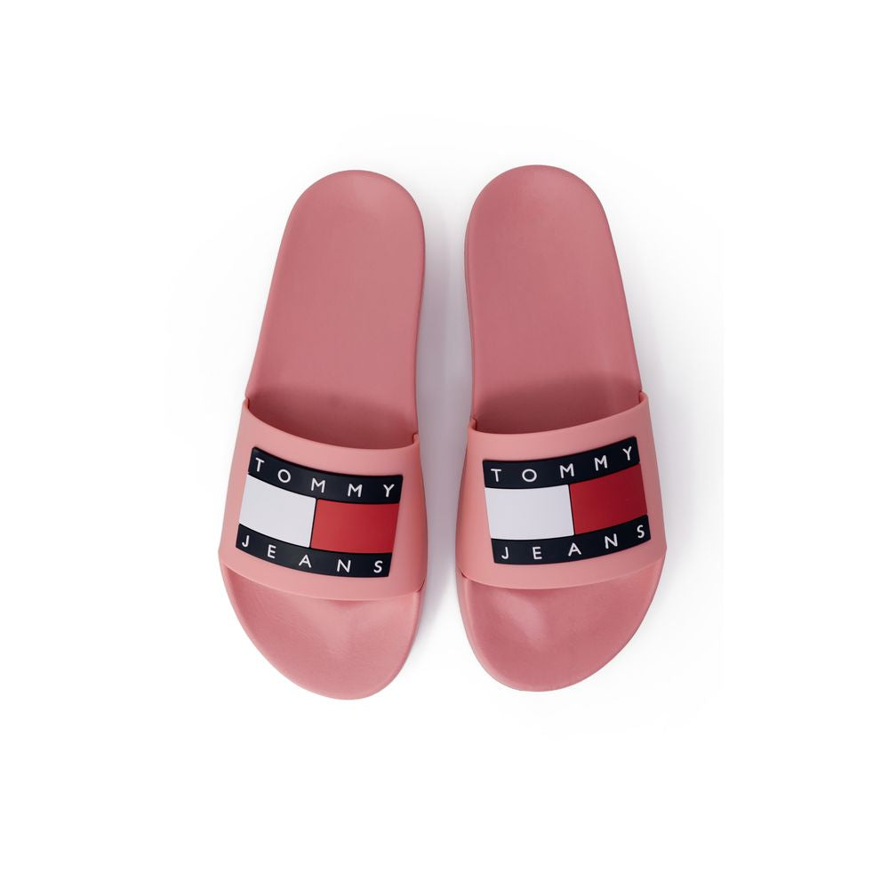 Tommy Hilfiger Jeans Orange Polyethylen Sandal