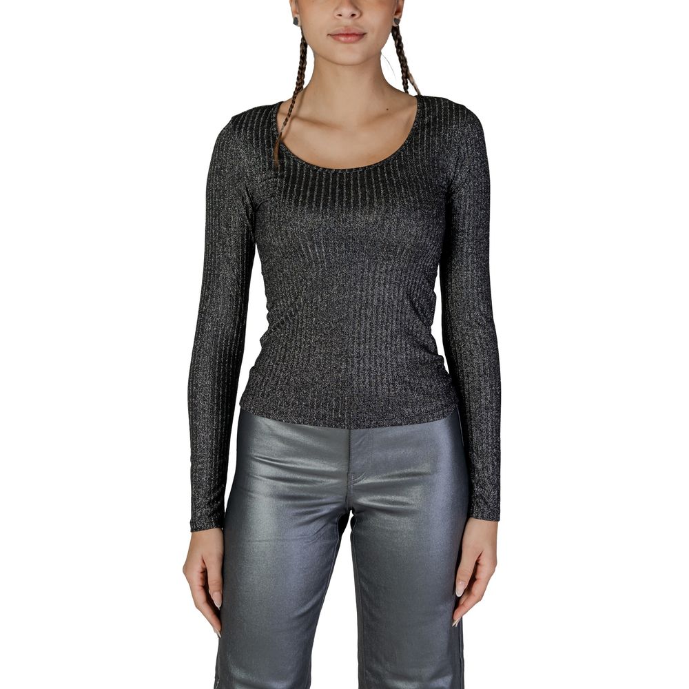 Vero Moda Sorte Toppe & T-shirt i Genbrugspolyester