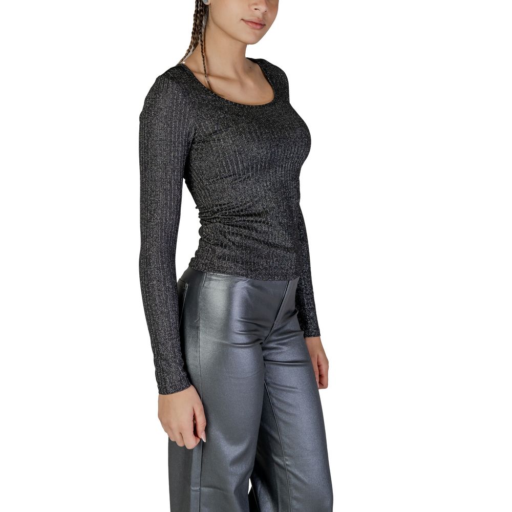 Vero Moda Sorte Toppe & T-shirt i Genbrugspolyester