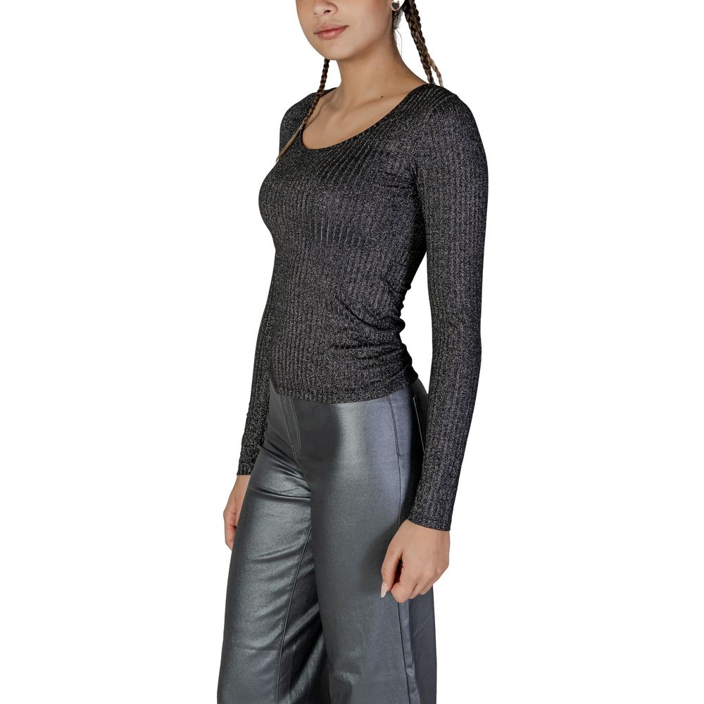 Vero Moda Sorte Toppe & T-shirt i Genbrugspolyester