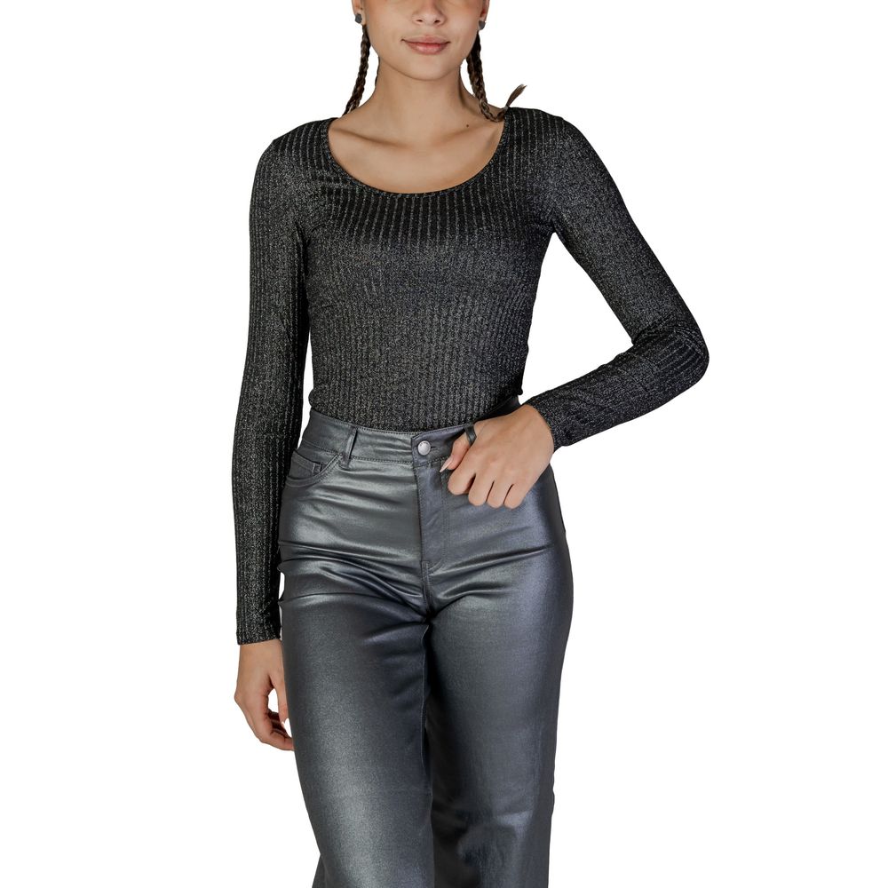 Vero Moda Sorte Toppe & T-shirt i Genbrugspolyester
