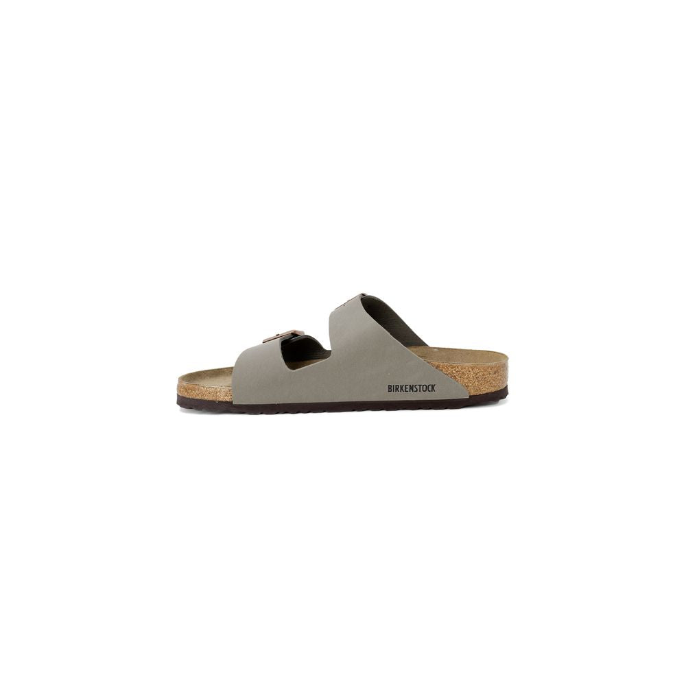 Birkenstock grå lædersandal