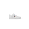 Tommy Hilfiger Jeans Hvide Lædersneaker