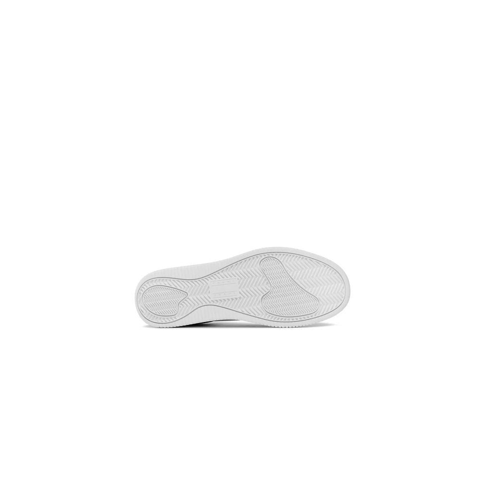 Tommy Hilfiger Jeans Hvide Lædersneaker
