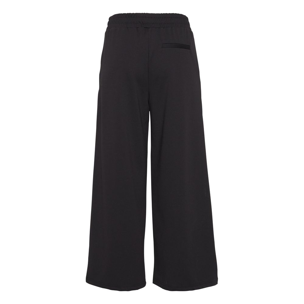 ICHI Sorte Genbrugspolyester Jeans & Bukser