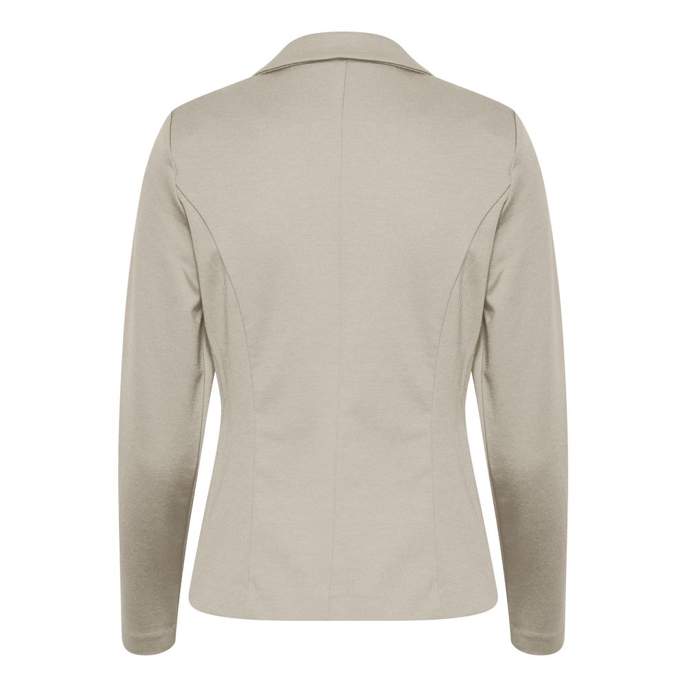 ICHI Beige Polyester Suits & Blazer
