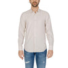 Antony Morato Beige Viskose Skjorte