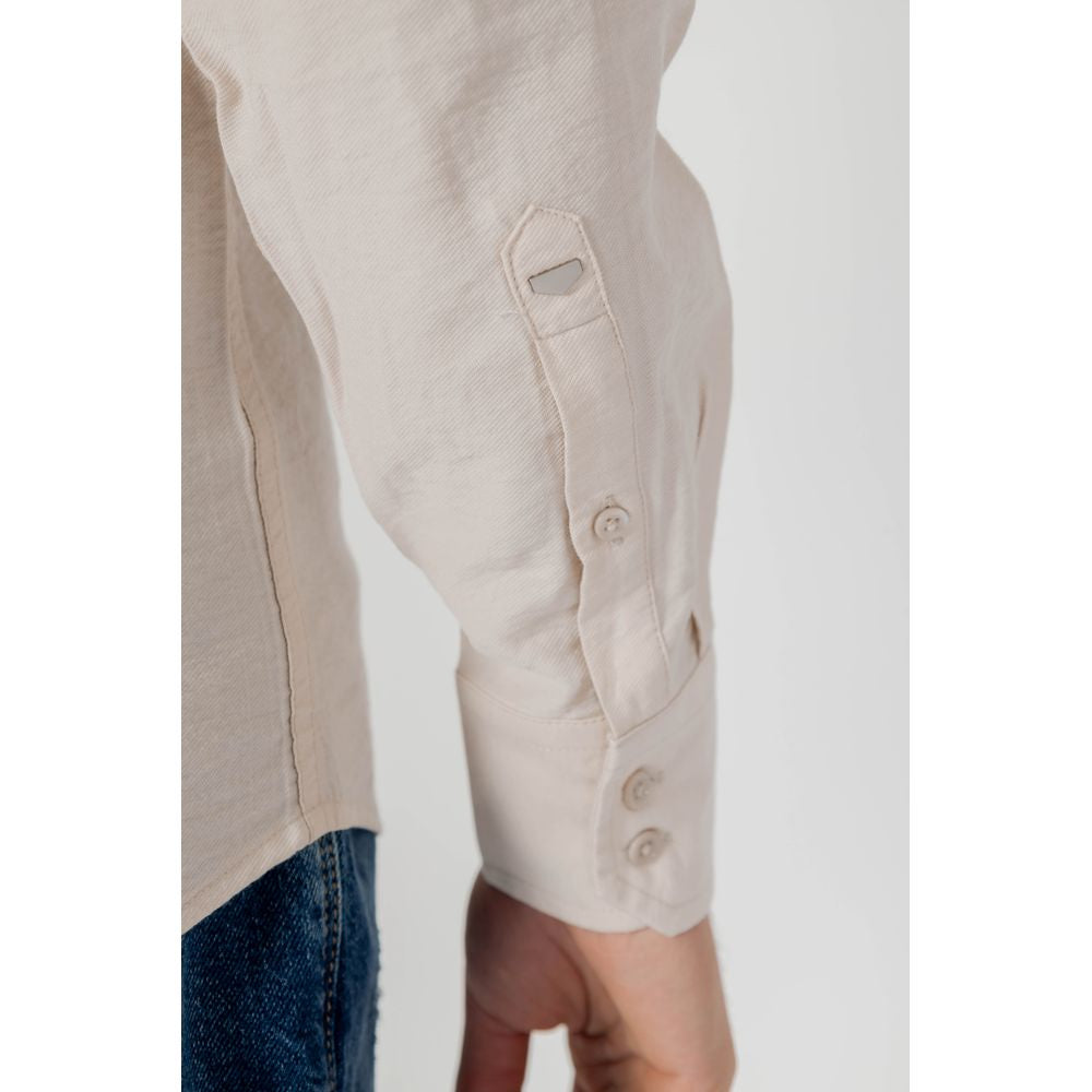Antony Morato Beige Viskose Skjorte