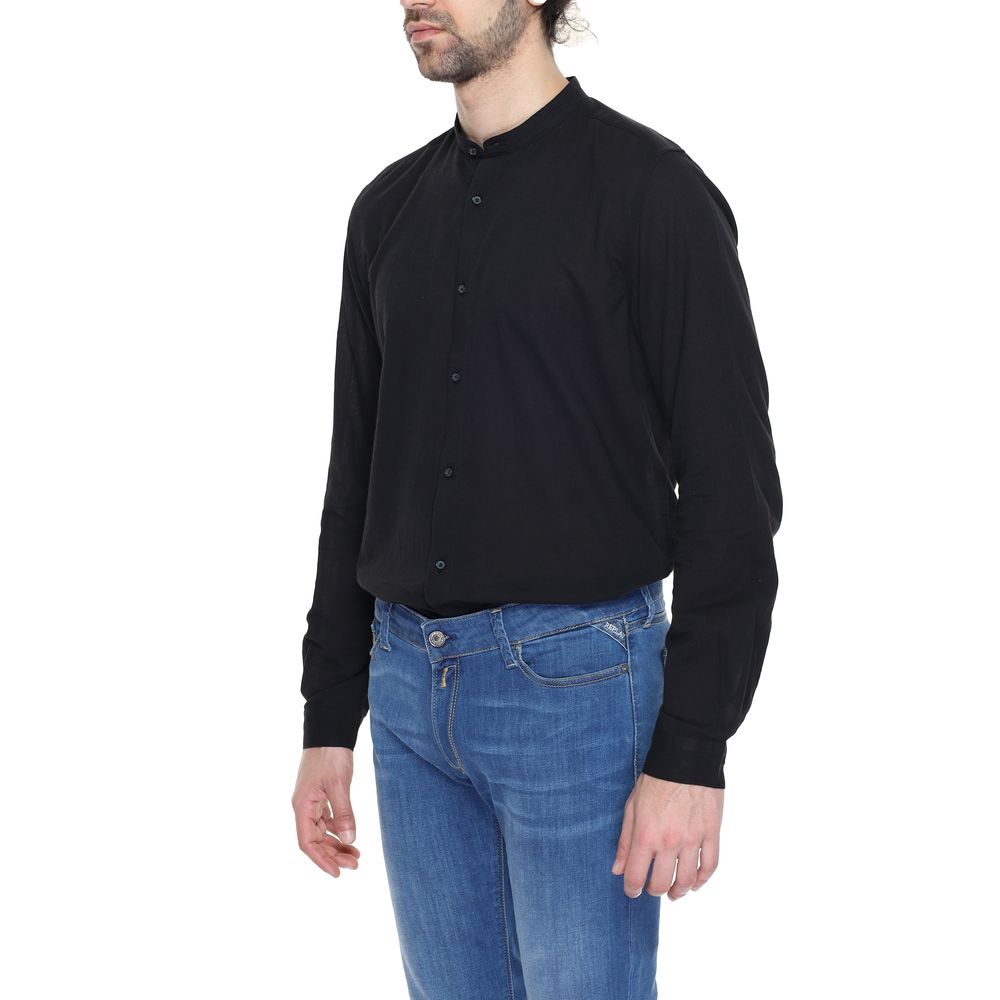Antony Morato Sort Bomuldsskjorte