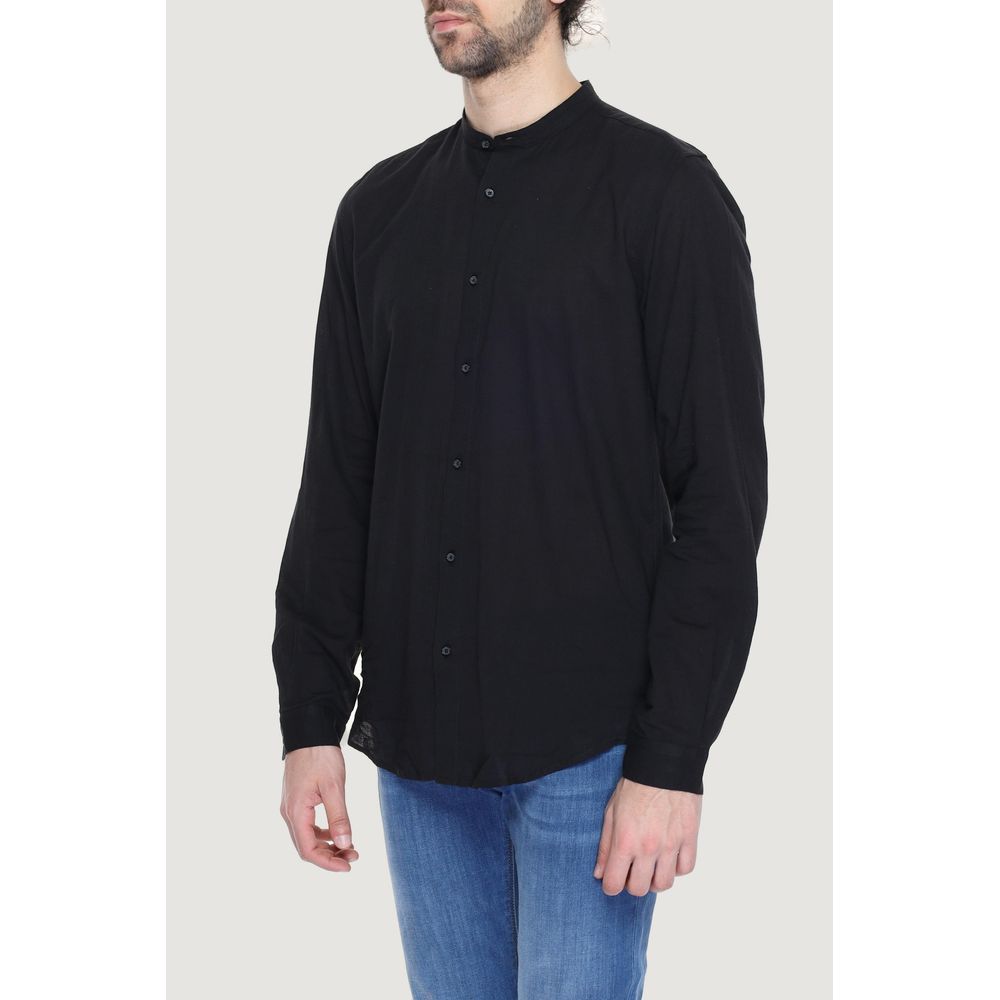 Antony Morato Sort Bomuldsskjorte
