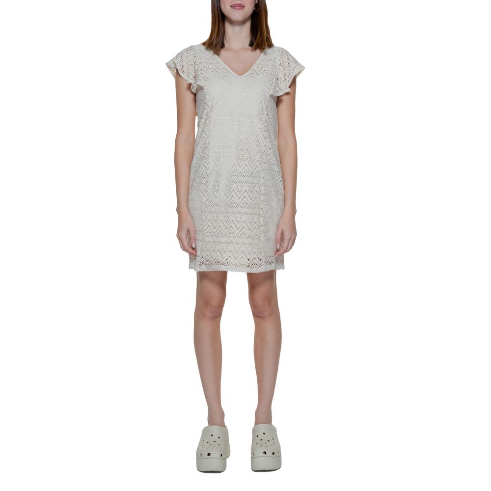 Vero Moda Beige Polyesterkjole
