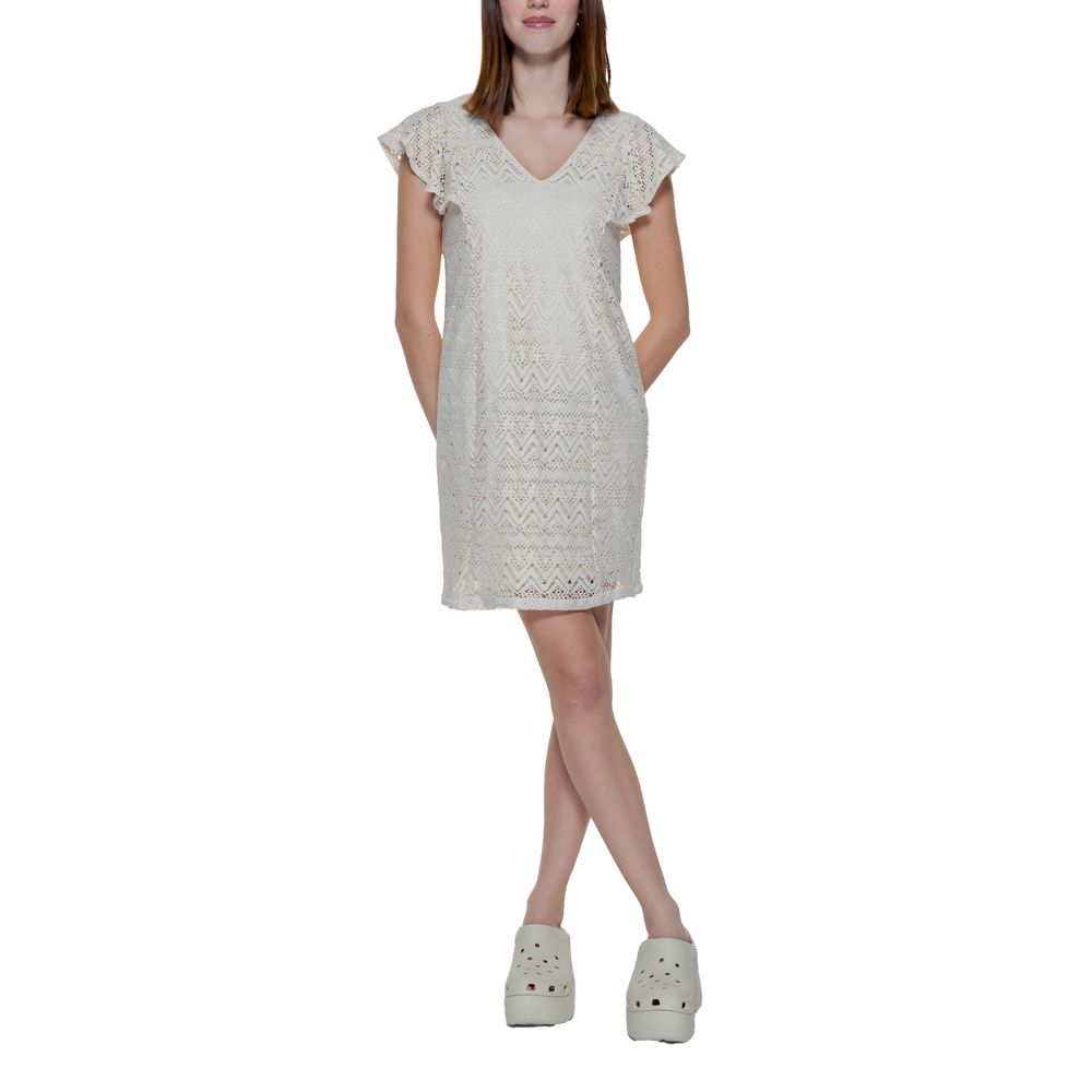 Vero Moda Beige Polyesterkjole