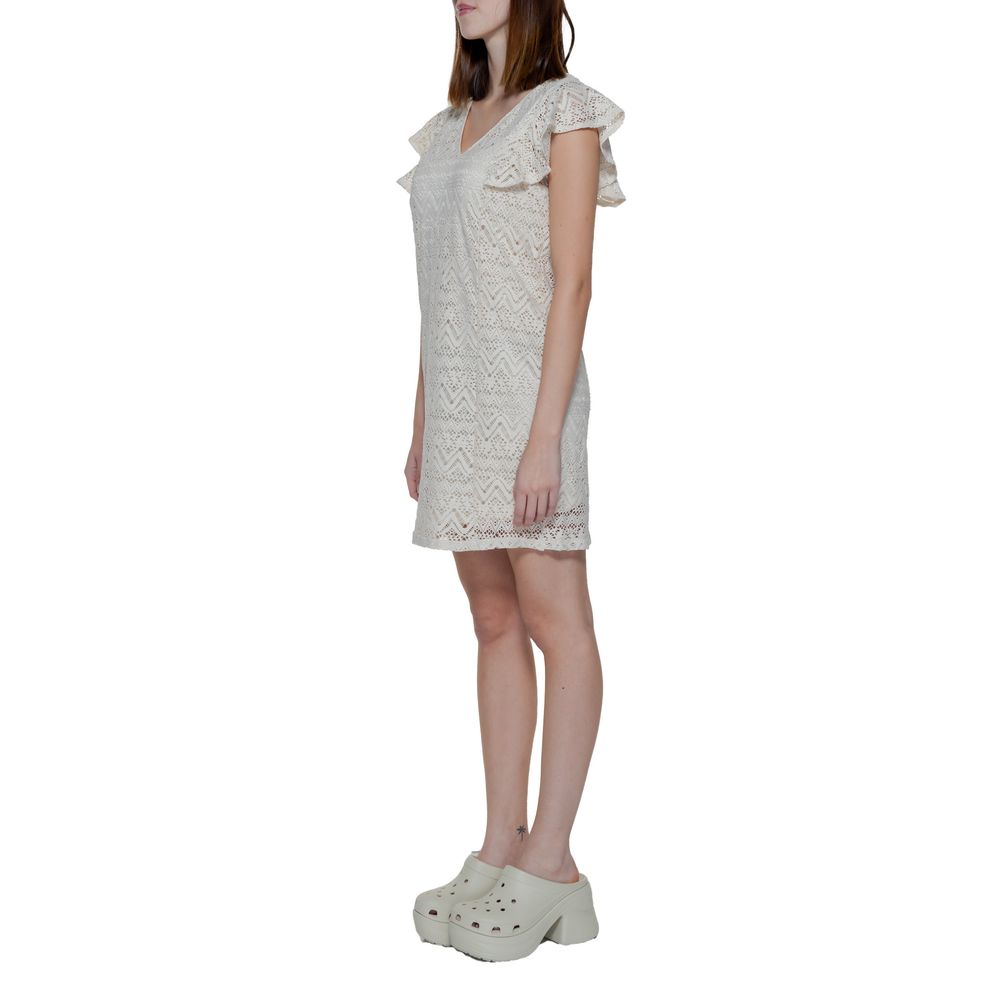 Vero Moda Beige Polyesterkjole