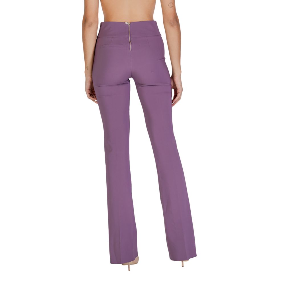 Sandro Ferrone Lilla Polyester Jeans & Bukser