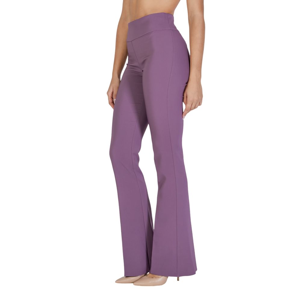 Sandro Ferrone Lilla Polyester Jeans & Bukser