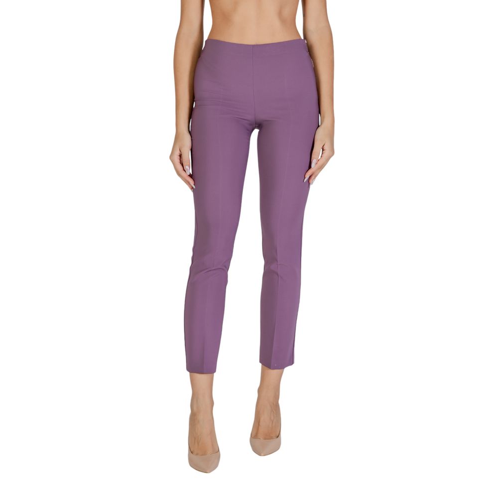 Sandro Ferrone Lilla Polyester Jeans & Bukser