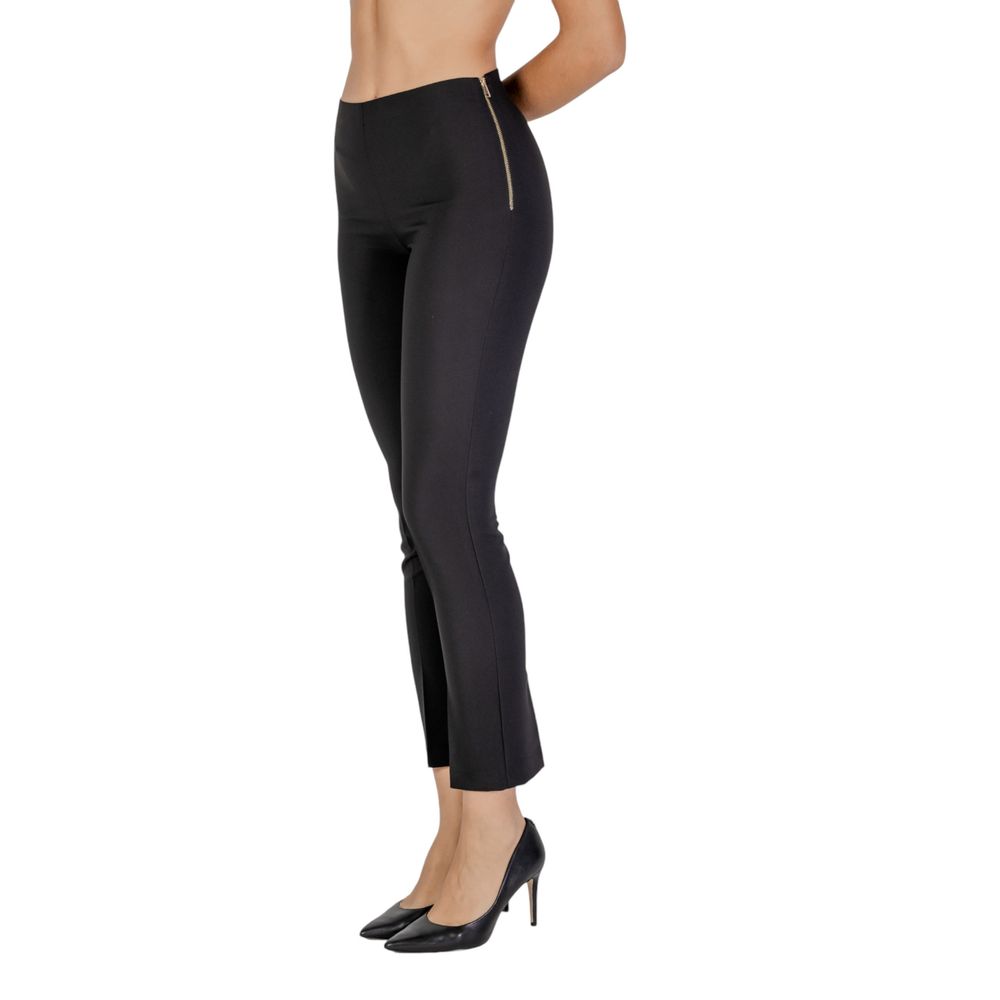 Sandro Ferrone Sorte Polyester Jeans & Bukser