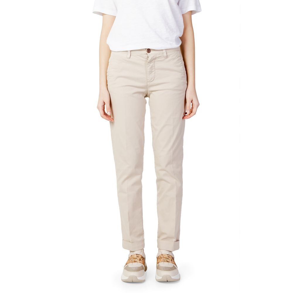 Blauer Beige bomulds jeans og bukser