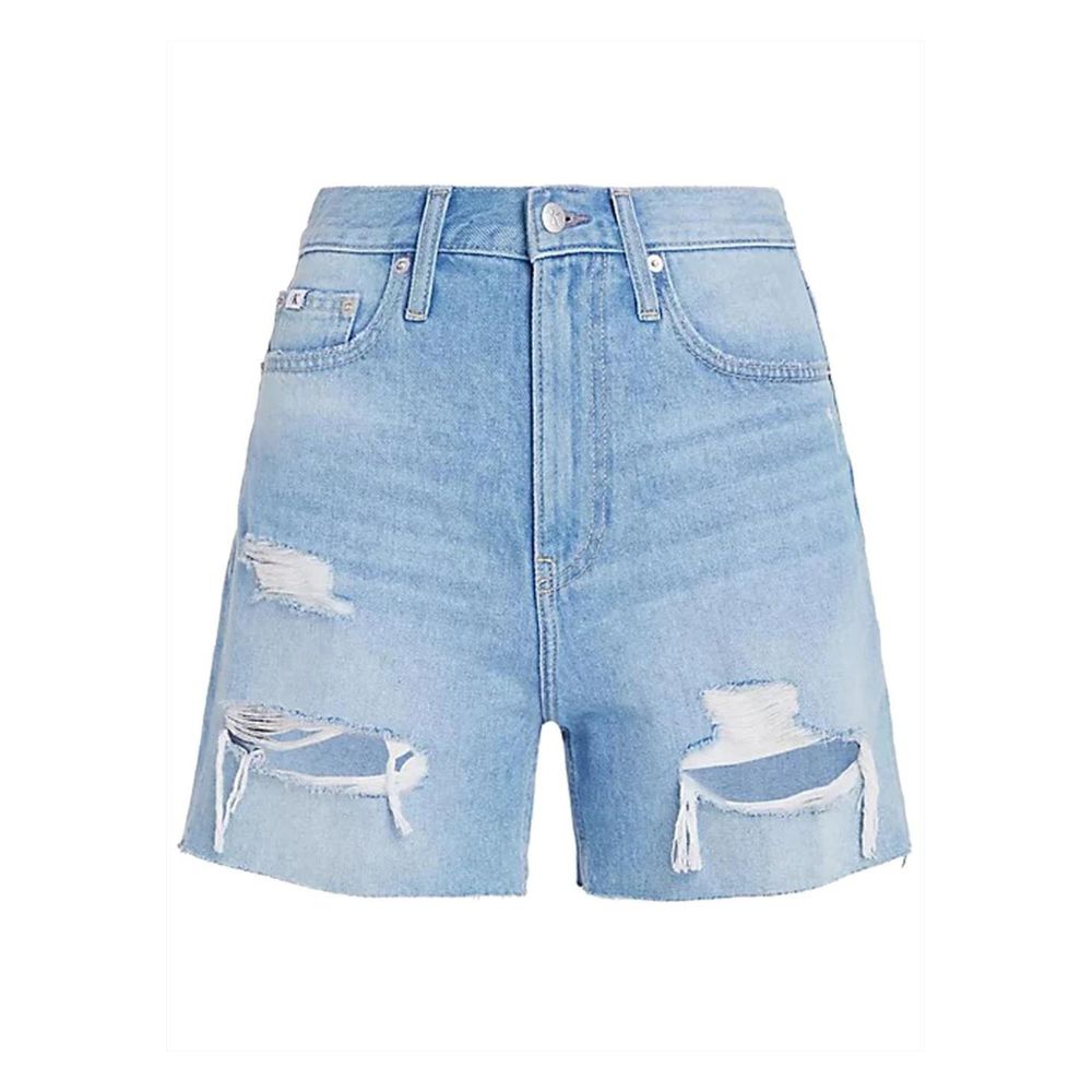 Calvin Klein Jeans Lyseblå Bomuldsshorts