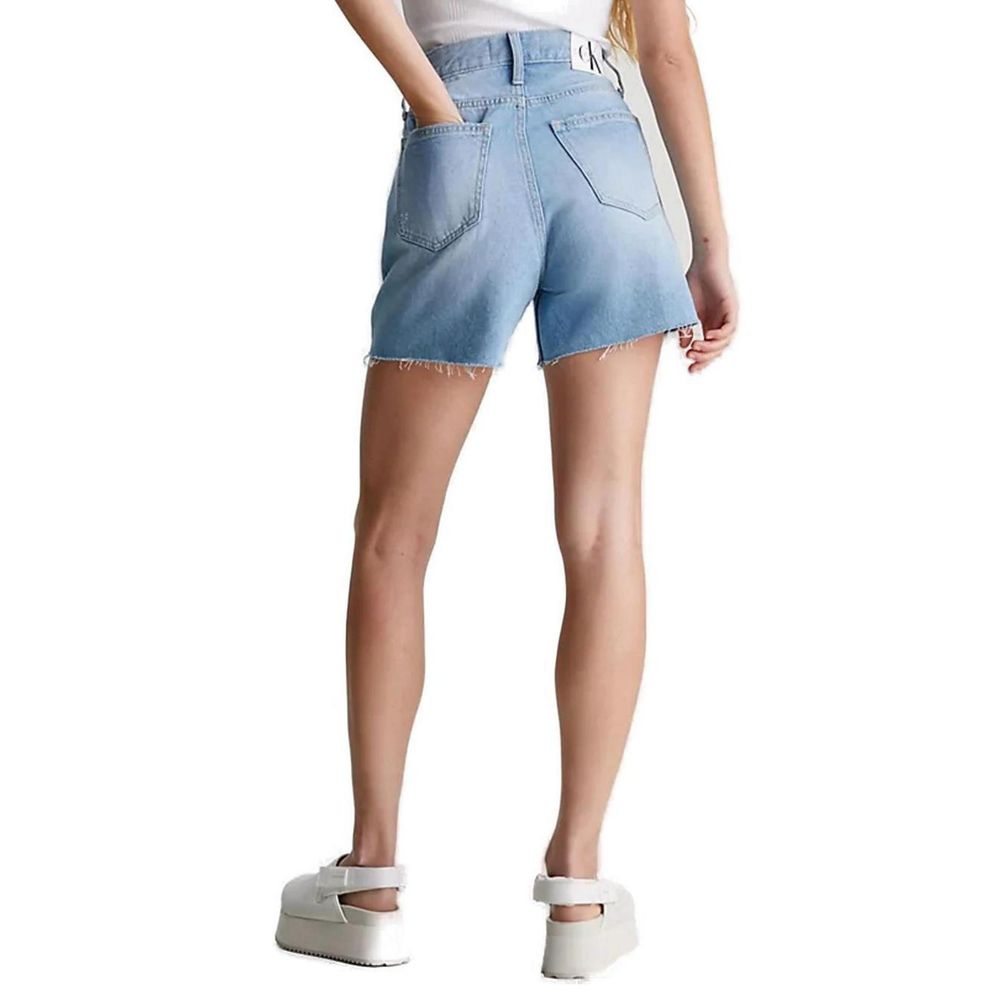 Calvin Klein Jeans Lyseblå Bomuldsshorts