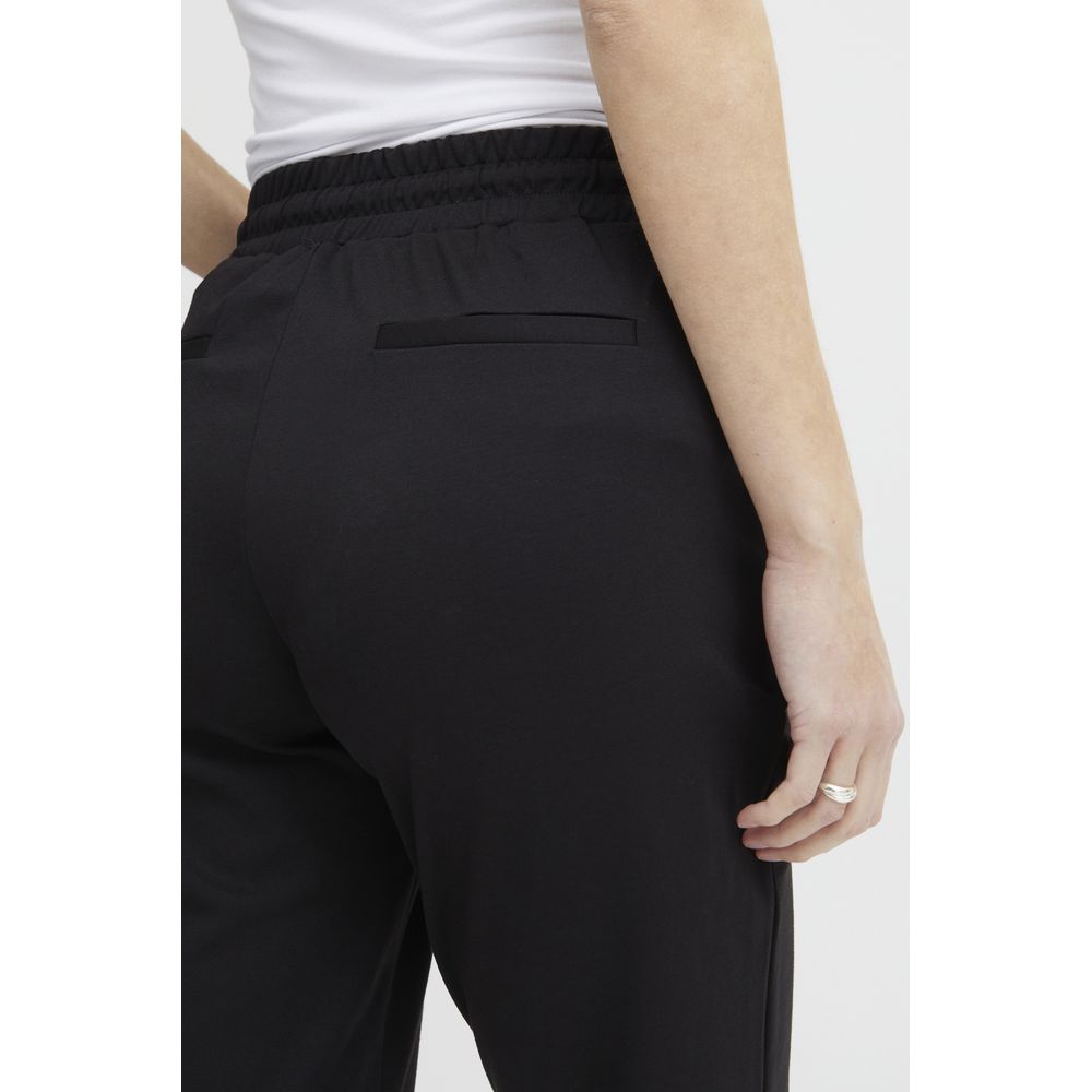 ICHI Sorte Polyester Jeans & Bukser