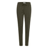 ICHI Grønne Polyester Jeans & Bukser